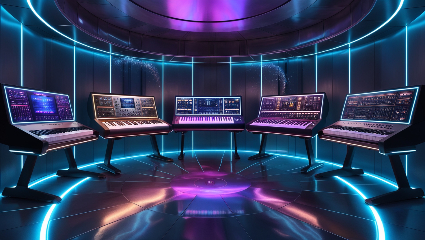 Synthesizer background